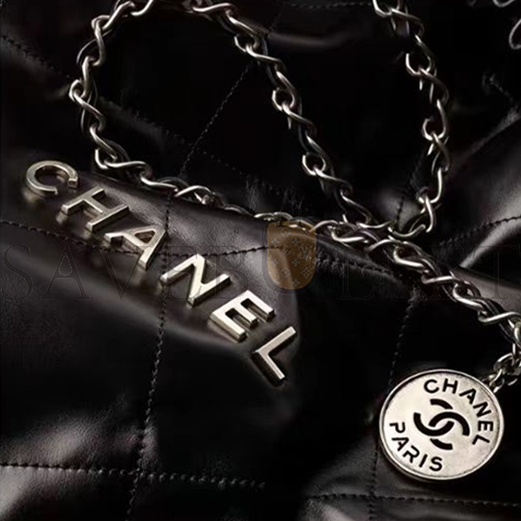 CHANEL MASTER 22 BAG DIAMOND PATTERN MEDIUM HANDBAG AS3261 (42*38*8cm)